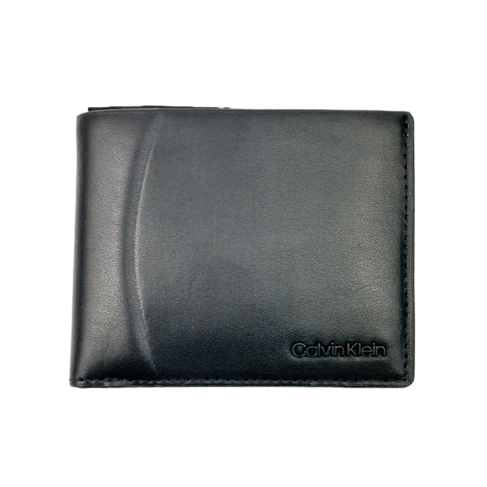 Minimal Focus Men's Bifold Wallet 5 Card Slots Coin Pocket Slim Leather Purse Credit Card Holder Business Short Wallet