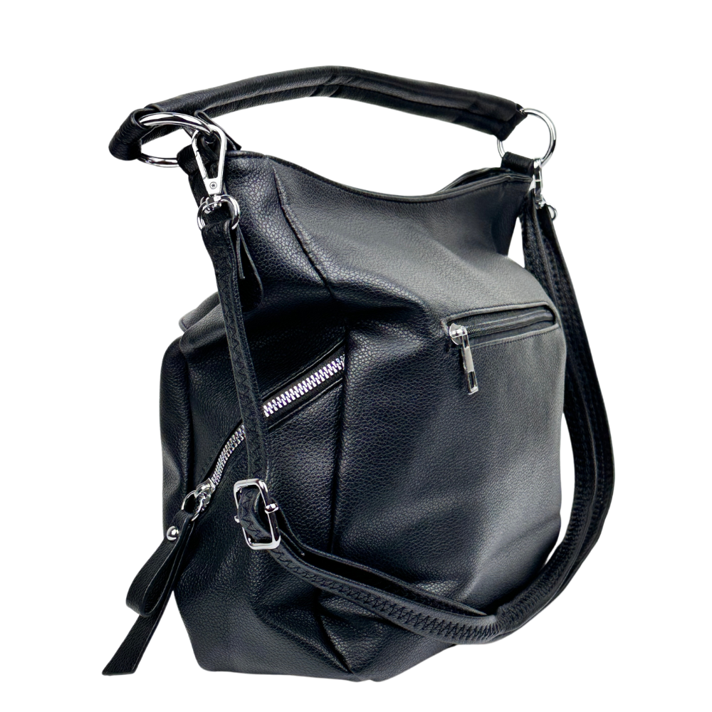 Elegant Envy Women's Minimalist Handbag Sleek Shoulder Bag Fashion Tote Purse Clean Design Formal Casual Satchel