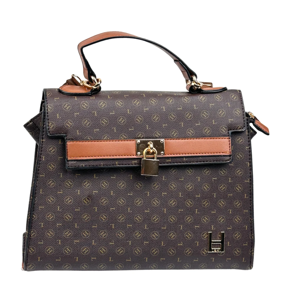 LH Urban Luxe Women's Modern Handbag Fashion Shoulder Tote Premium Design Crossbody Bag Chic City Purse Large Capacity