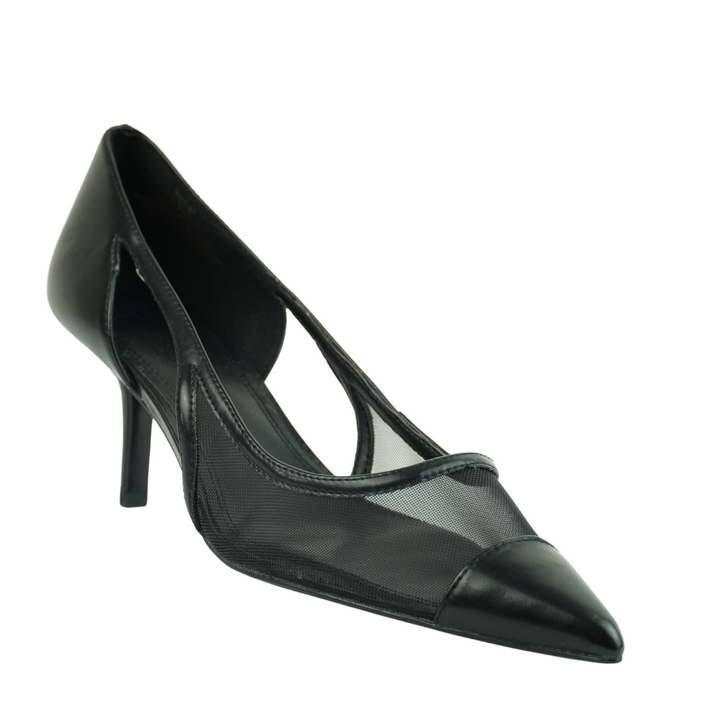 Women's Mesh Pumps Breathable Pointed Toe High Heels Hollow Out Summer Dress Shoes Fashion Wedding Party Footwear Sexy