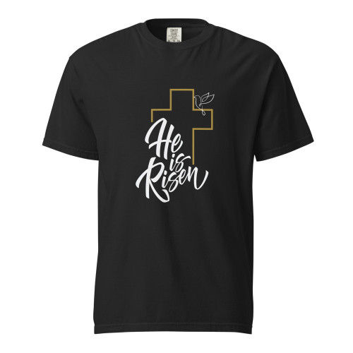 Unisex garment-dyed heavyweight t-shirt