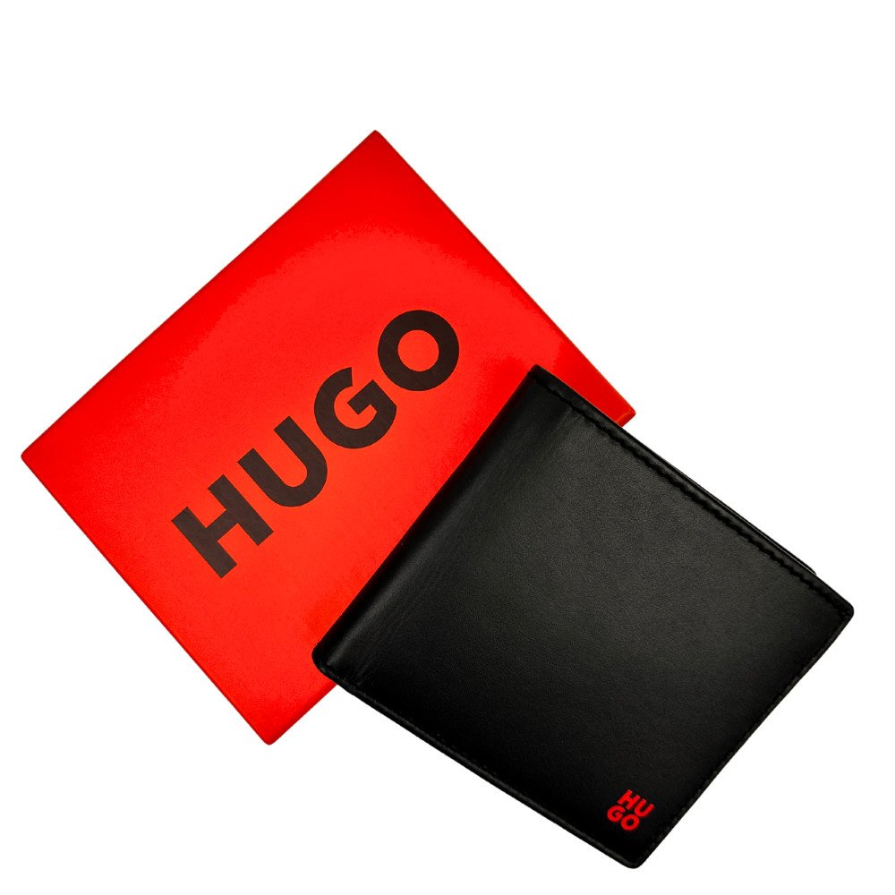 Folding wallet with red Stack logo