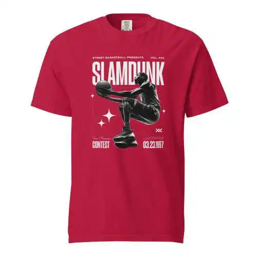 Unisex garment-dyed heavyweight t-shirt