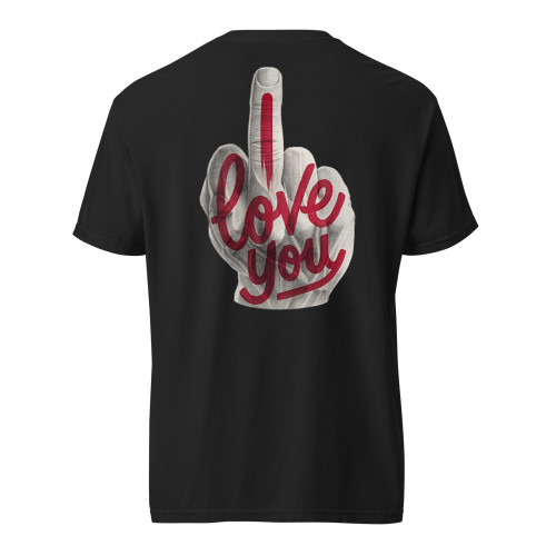 Unisex garment-dyed heavyweight t-shirt