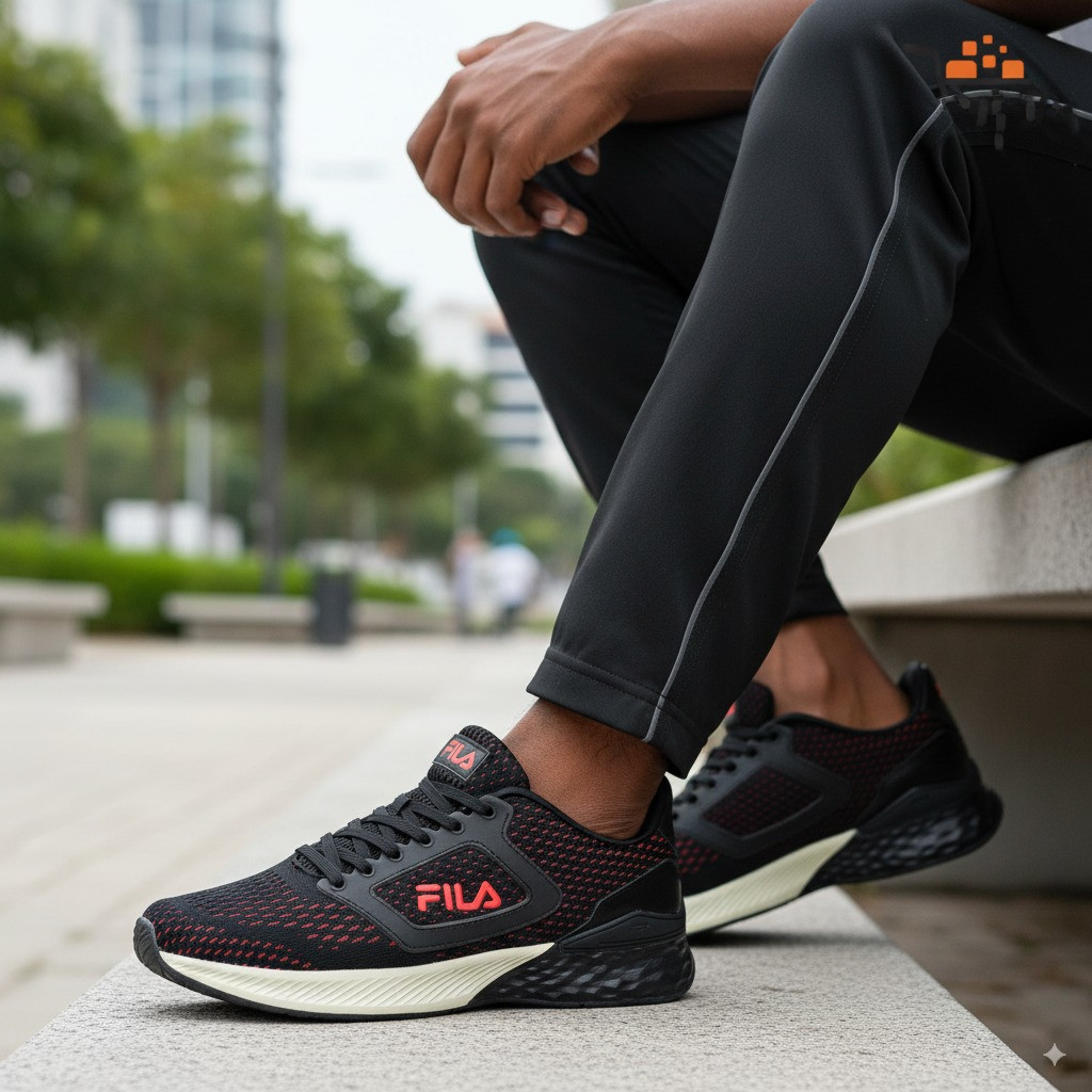 Men Sneaker Black All-Black Casual Shoes Mono Color Trainers Urban Streetwear Footwear Versatile Work School Sneakers