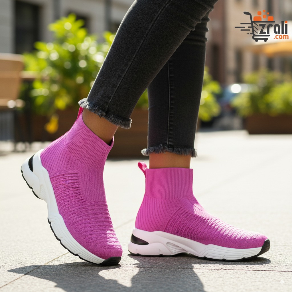 Men's Chunky Mid Cut Sneakers High Top Basketball Shoes Fashion Streetwear Trainers Ankle Support Sport Footwear Casual Boots