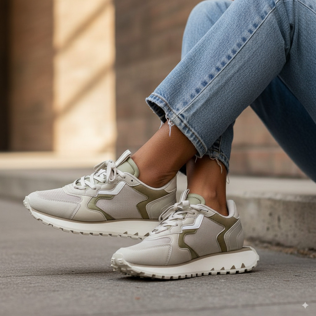 Men's Chunky Sneaker Thick Sole Dad Shoes Retro Fashion Trainers High Platform Casual Sport Footwear Streetwear Running