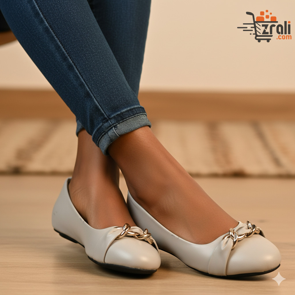 Women's Classic Ballerina Flats Comfortable Slip-On Shoes Casual Walking Footwear Soft Sole Daily Wear Office Ballet Pumps